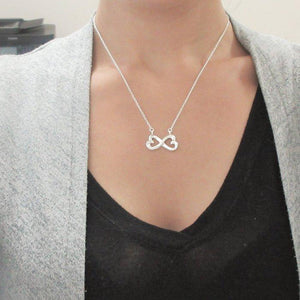 Infinity Heart Necklace - To My Future Wife, You Are The Love Of My Life - Ukgna25001 - Love My Soulmate