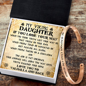 Viking Bracelet - Viking - To My Daughter - If You Lose Your Way - Ukgbzf17008