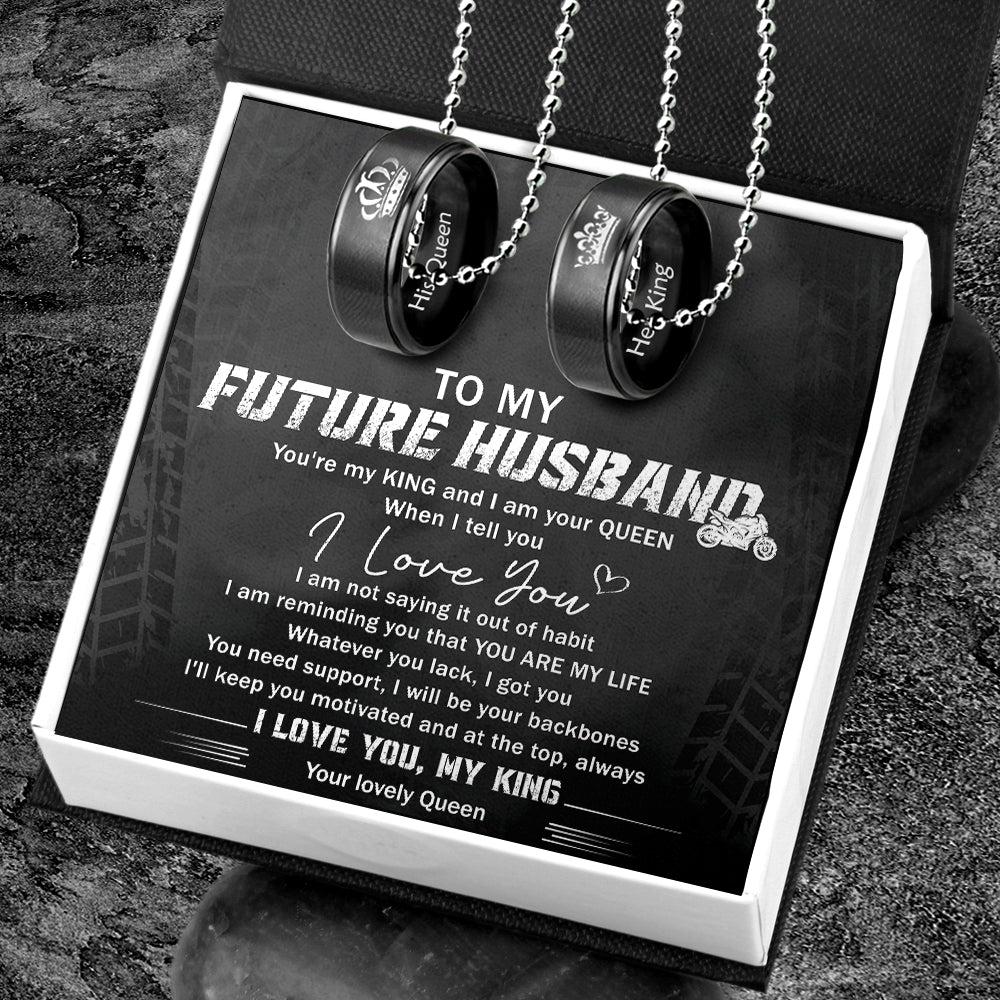 Couple Pendant Necklaces - To My Future Husband - Whatever You Lack I Got You - Ukgnw24001