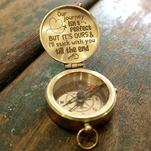 Engraved Compass - Family - To My Future Husband - But It's Ours - Ukgpb24002