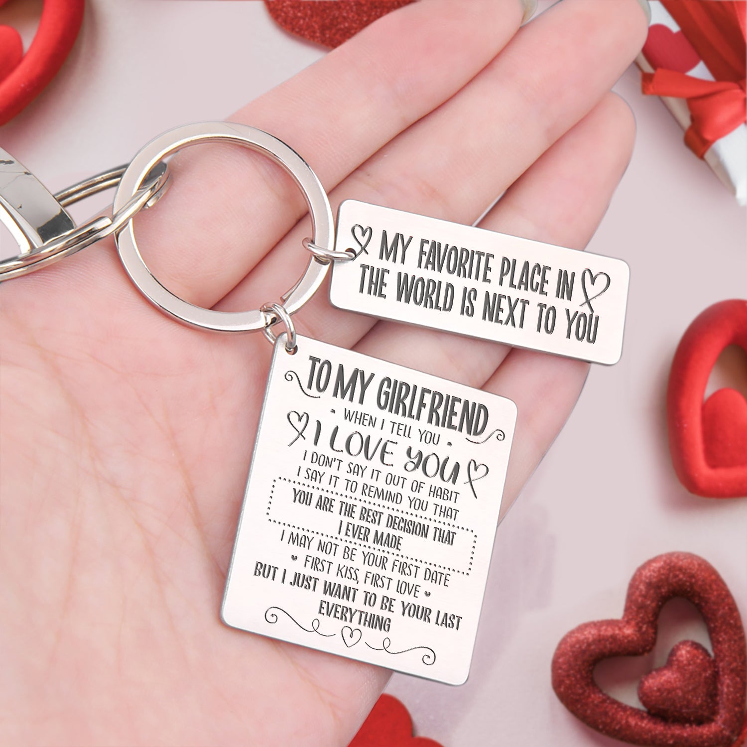 Calendar Keychain - To My Girlfriend - You Are The Best Thing That Ever Happened To Me - Ukgkr13002 - Love My Soulmate