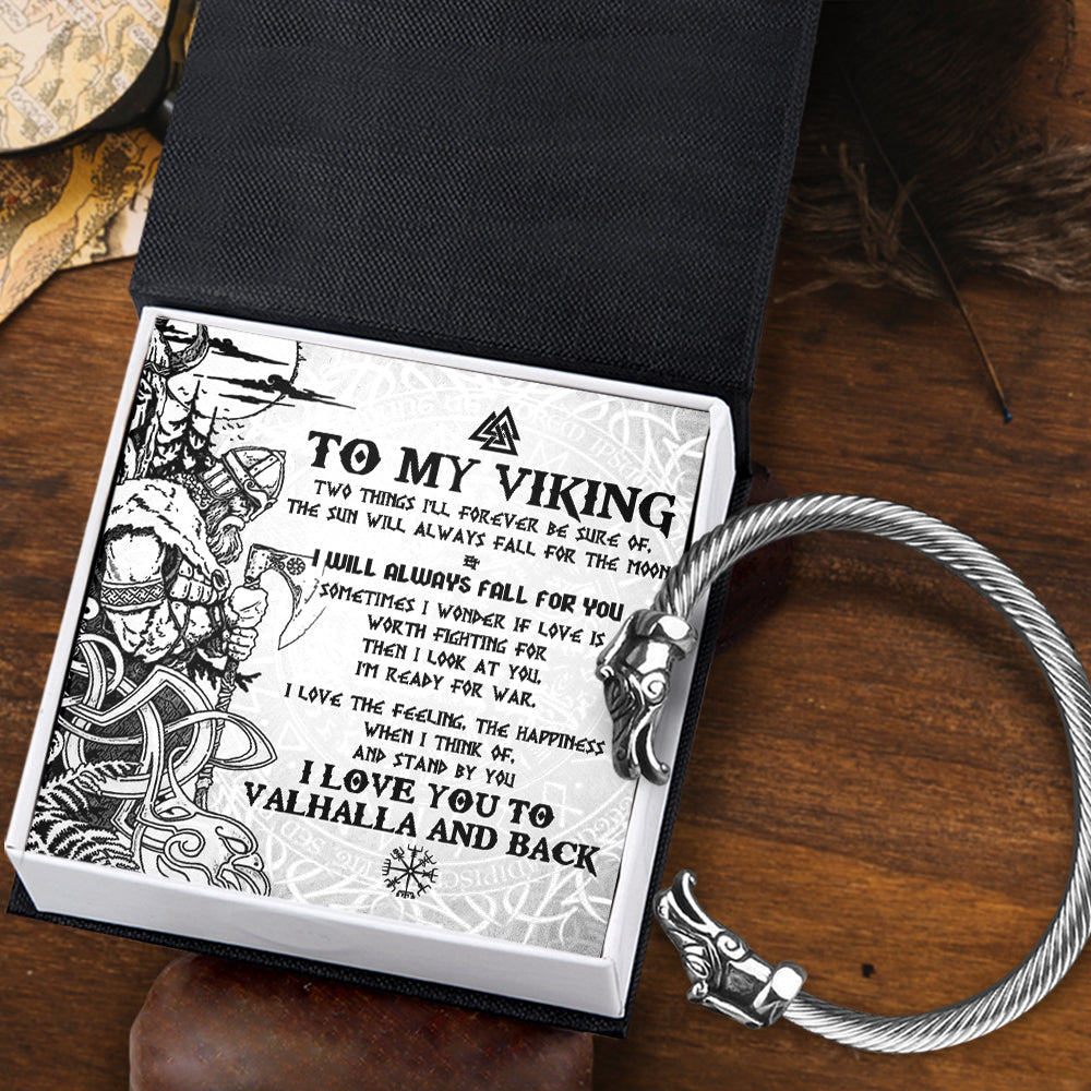 Norse Dragon Bracelet - Viking - To My Man - I Will Always Fall For You - Ukgbzi26004