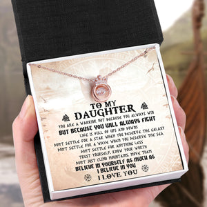 Crown Necklace - Viking - To My Viking Daughter -Believe In Yourself - Ukgnzq17006