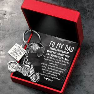 Classic Bike Keychain - To My Dad - My One And Only Daddy - Ukgkt18004