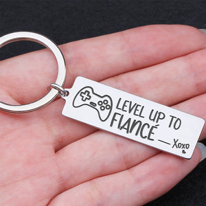 Engraved Keychain - Family - To My Future Husband - I Will Love Only You - Ukgkc24001