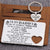 Wallet Card Insert And Heart Keychain Set - Viking - To My Dad - I Love You To Valhalla & Back - Ukgcb18012