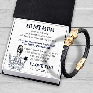 Skull Cuff Bracelet - Skull - To My Mum - You Are Appreciated - Ukgbbh19006