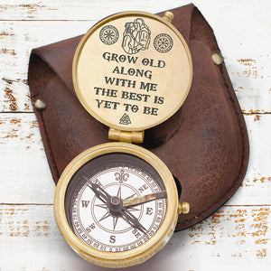 Engraved Compass - My Man - Viking - The Best Is Yet To Be - Ukgpb26015