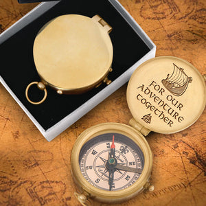 Engraved Compass - My Viking Man - For Our Adventure Together - Ukgpb26021