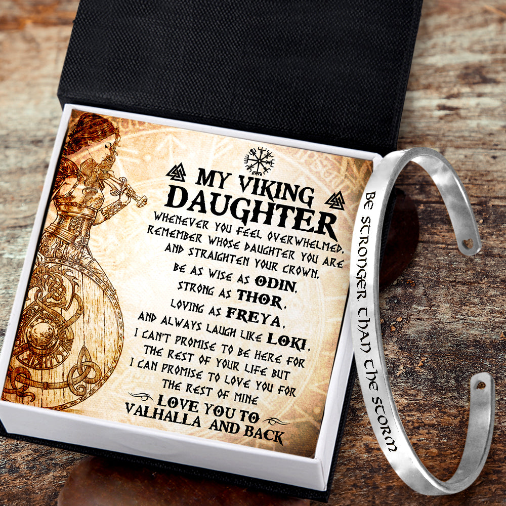 Viking Bracelet - Viking - To My Daughter - Straighten Your Crown - Ukgbzf17003