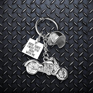 Classic Bike Keychain - Biker - To My Daughter - I Need You Here With Me - Ukgkt17002