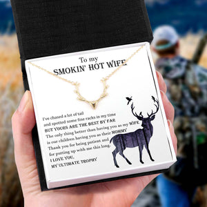 Antler Necklace - Hunting - To My Wife - I Love You - Ukgnt15006