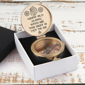Engraved Compass - My Man - Viking - The Best Is Yet To Be - Ukgpb26015