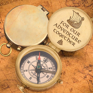 Engraved Compass - My Viking Man - For Our Adventure Together - Ukgpb26021