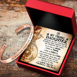 Viking Bracelet - Viking - To My Daughter - Straighten Your Crown - Ukgbzf17003