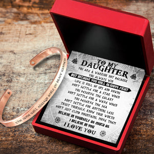 Viking Bracelet - Viking - To My Daughter - You Are A Warrior - Ukgbzf17009