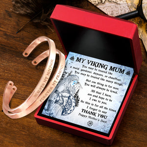 Viking Bracelets - Viking - To My Viking Mum - You Will Always Be Loved - Ukgbt19016