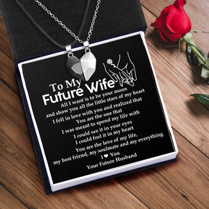 Magnetic Love Necklaces - Family - To My Future Wife - I Love You - Ukgnni25004
