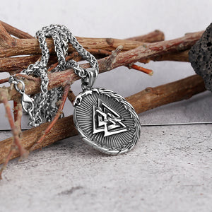 Compass Nordic Necklace - Viking - To My Son - Enjoy The Journey - Ukgnfv16001