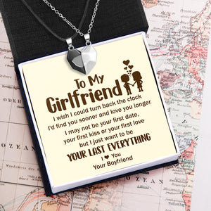 Magnetic Love Necklaces - Family - To My Girlfriend - I Love You - Ukgnni13010