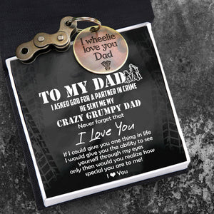 Motocross Keychain - To My Dad - How Special You Are To Me - Ukgkbf18003