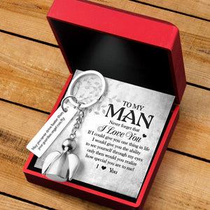 Angel Keychain - Family - To My Man - How Special You Are To Me - Ukgkzj26007