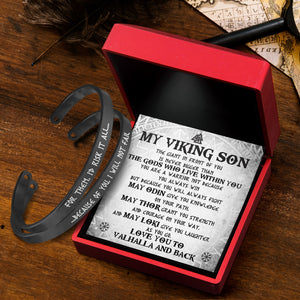 Mom & Son Bracelets - Viking - My Viking Son - Love You To Valhalla And Back - Ukgbt16003