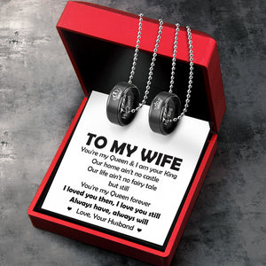 Couple Pendant Necklaces - Family - To My Wife - I Loved You Then - Ukgnw15009