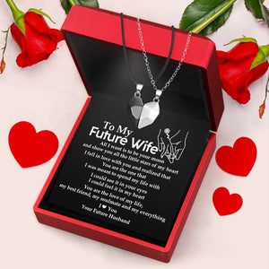 Magnetic Love Necklaces - Family - To My Future Wife - I Love You - Ukgnni25004