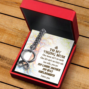 Troll Cross Necklace - Viking - To My Mum - My Loving Mother  - Ukgnfq19002