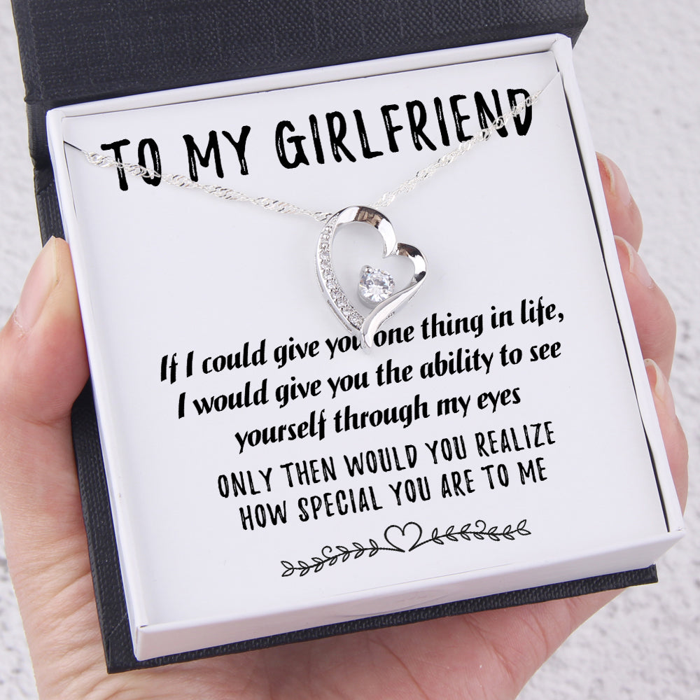 Heart Necklace - To My Girlfriend - How Special You Are To Me - Ukgnr13002 - Love My Soulmate