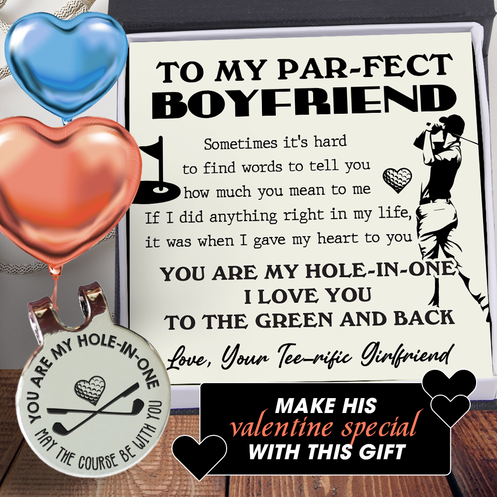 Golf Marker - Golf - To My Par-fect Boyfriend - I Love You To The Green And Back - Ukgata12005