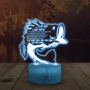 3D Led Light - Fishing - To My Dad - How Special You Are To Me - Ukglca18001